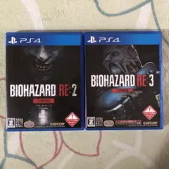 ps4 バイオハザードre2 & re3 セット　世界中心