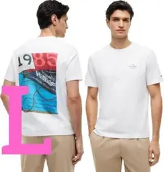 タグ付【TOMMY HILFIGER】ノーティカルバックフォトレギュラーTシャツ