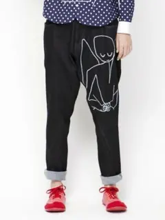 フラボア FRAPBOIS サルエルデニムパンツ 忘れっぽい天使