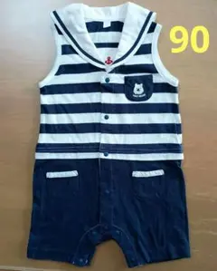 セーラー　ロンパース　90