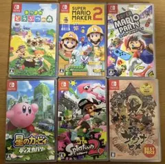 Nintendo Switch ゲームセット 6本セット