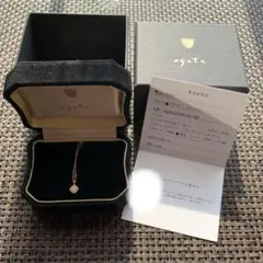 agete Limited Edition K10オパールダイヤモンドネックレス