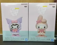 サンリオ フィギュア Fluffy Puffy〜マイメロディ＆クロミ〜