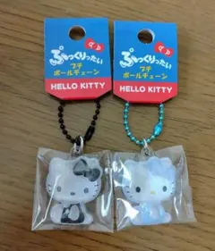 ハローキティ ぷっくりったい プチポールチェーン