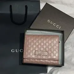 GUCCI 財布 ピンク