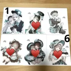 cotton melody.様 人物ステッカー バラ売りᕷ⋆͛*͛ 1枚 90円
