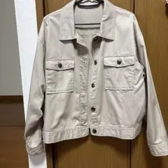 ベージュ カジュアルジャケット Mサイズ