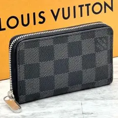 LOUIS VUITTON ダミエ アンフィニ 長財布 ブラック - メルカリ