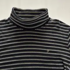 ボーダー タートルネック