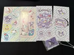 サンリオ　クロミ　ポムポムプリン　シナモロール等　ステッカーセット