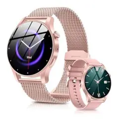 スマートウォッチ【2025最新進化 ChatGPT搭載 AI文字盤 内蔵GPS】