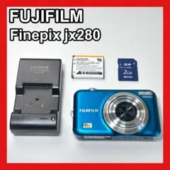 FUJIFILM Finepix jx280 ブルー デジタルカメラ コンデジ