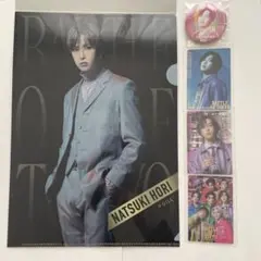 堀夏喜 BATTLE OF TOKYO クリアファイル カード 缶バッジ