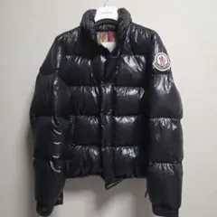 激安 300円スタート 国内正規品 ブラック MONCLER ダウン