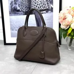 エルメス ボリード31 トリヨンクレマンス ブラック シルバー金具 お 