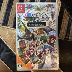 新品未使用　蟲神器 めざせ 最強の蟲主 虫神器 Switch ソフト　シュリンク