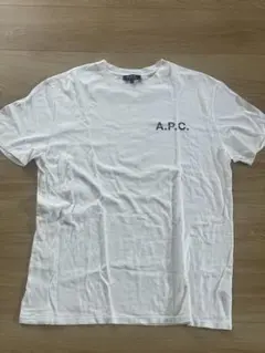 A.P.C. ロゴTシャツ ホワイト XS - メルカリ