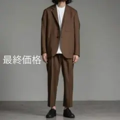 MARKAWARE ウール×ヘンプ テーラードジャケット size2 日本製 MARKAWARE / マーカウェア】2B BLAZER / 2ボタンブレザー（テーラード