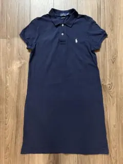新品タグ付き　Ralph Lauren ポロラルフローレン ポロシャツワンピース ポロ ラルフローレン] ポロシャツロングワンピース 4色展開