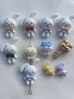 合金ビーズ　11個セット