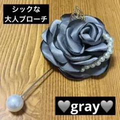 入学式　入園式　コサージュ　シックな韓国くすみカラー　ブローチ　ママ　子ども