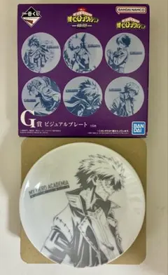 僕のヒーローアカデミア-仲間- 一番くじ　G賞　ビジュアルプレート　荼毘