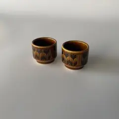 ホーンジー Hornsea HEIRLOOM エッグカップ キャンドル 2個