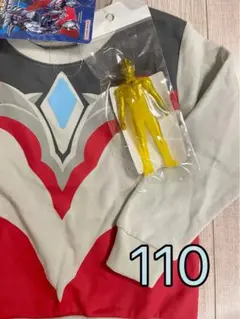 ウルトラマン アーク なりきり 裏毛 トレーナー ゴールド ソフビ 110