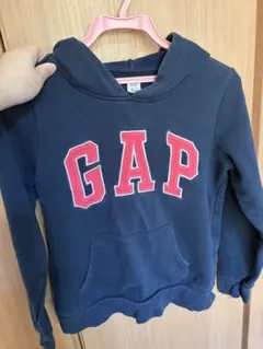 GAP ネイビー フード付きパーカー　150cm〔XL〕