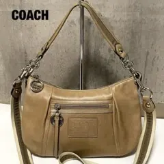 COACH ShoulderBag Poppy 16284 LeatherY2K
