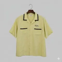 セリーヌ CELINE ルーズボーリングシャツ 42 イエロー 半袖シャツ 完売のサムネイル