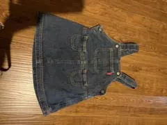 bebe ジャンバースカート　80