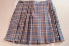 チェック柄スカート Ｌサイズ