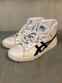 美品 ASICS ポイントゲッター ホワイト/ブラック 27.5