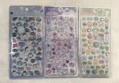 【本日1500円】プチドロップステッカーうみのなかまたち ユニコーン グリーン