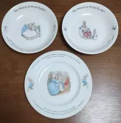 WEDGWOOD ×１、Peter Rabbit 皿 計3枚セットのサムネイル