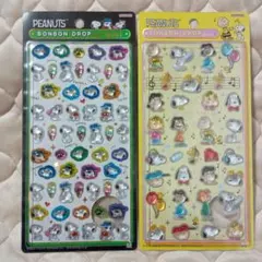 サンスター バンダイナムコ クーリア ボンボンドロップシール スヌーピー