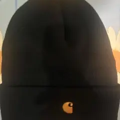 Carhartt ニット帽 ビーニー ブラック　レア
