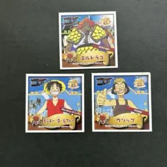 初期　ワンピース キャラクターシールセット