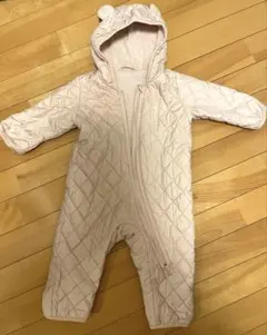 ユニクロ ベビー ジャンプスーツ アウター　ピンク 70cm