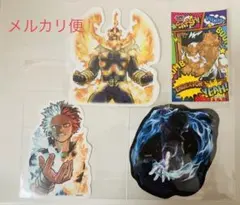 ヒロアカ ダイカットステッカー ジャンプショップ 轟焦凍 エンデヴァー 荼毘