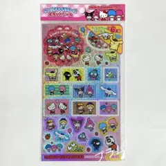 サンリオキャラクターズ キラッとシール ホログラムシール シール交換 平成女児