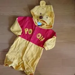 プーさん ロンパース 着ぐるみ 70サイズ