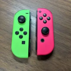 Nintendo Switch ジョイコン 緑とピンク 片方は正常