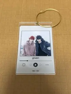 ギヴン展　再生画面風アクリルキーホルダー　佐藤真冬　上ノ山立夏