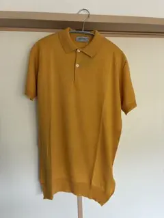 新品未使用　JohnSmedley 半袖ポロシャツ　S 黄色　春夏