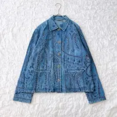 sz blockprints デニムジャケット - メルカリ