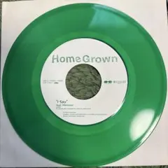 Home Grown シングル2曲収録 緑色レコード