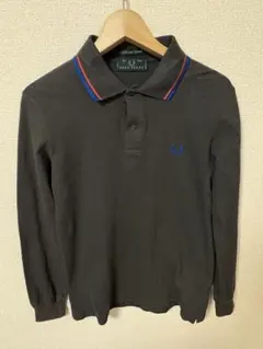 FRED PERRY 長袖ポロシャツ 38サイズ ダークグレー