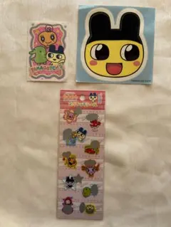 たまごっち スクラッチシール・USJステッカー等3枚セット